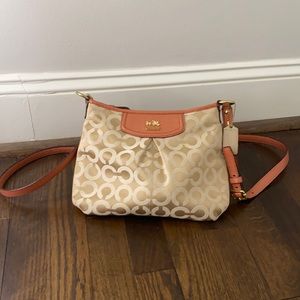 Coach cross body purse